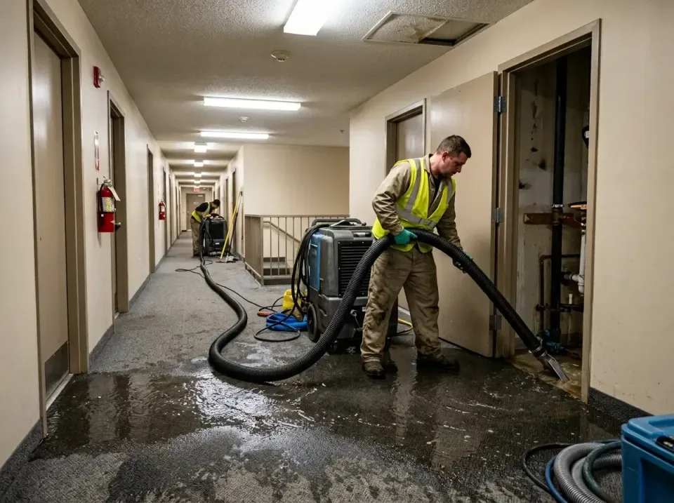 multi-unit-apartment-hallway-f-005 — frequently asked questions, Emergency Burst Pipe Water Extraction & Removal in Emma, NC